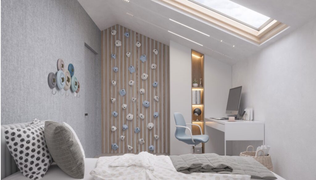 dom modułowy four wnętrze