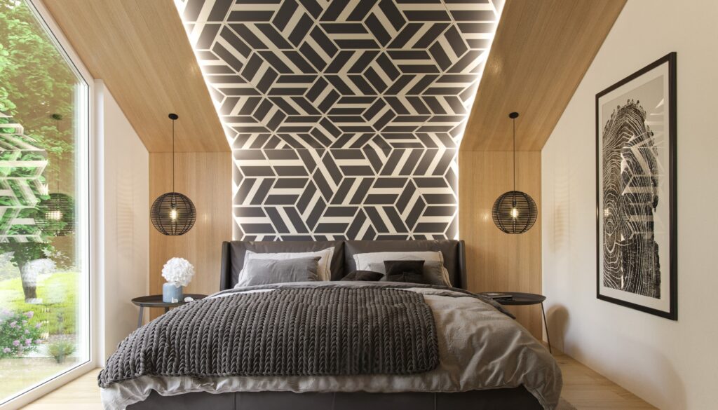 dom modułowy 88 m wnętrze